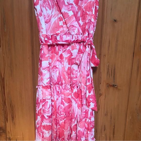 NWT Calvin Klein tiered maxi dress - Picture 2 of 8
